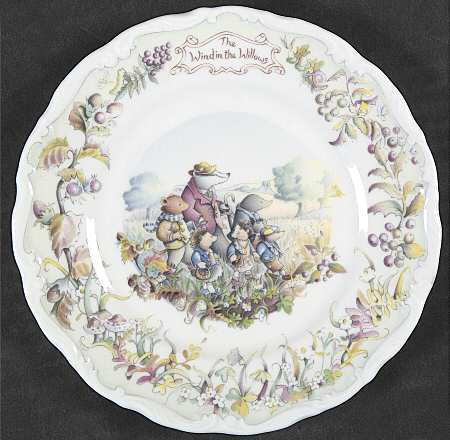 Wind In The Willows Bread & Butter Plate by Royal Albert