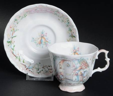 Wind In The Willows Footed Cup & Saucer Set