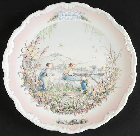 Wind In The Willows Luncheon Plate