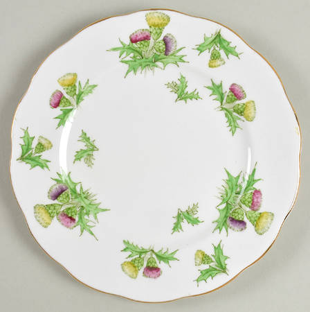 Highland Thistle Bread & Butter Plate