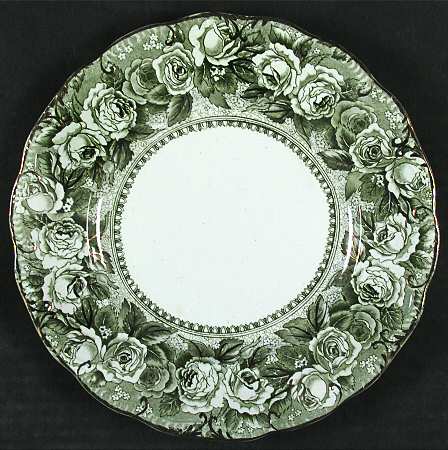 Josephine Green Luncheon Plate