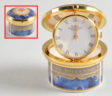 Millennium (Gold) Travel Clock