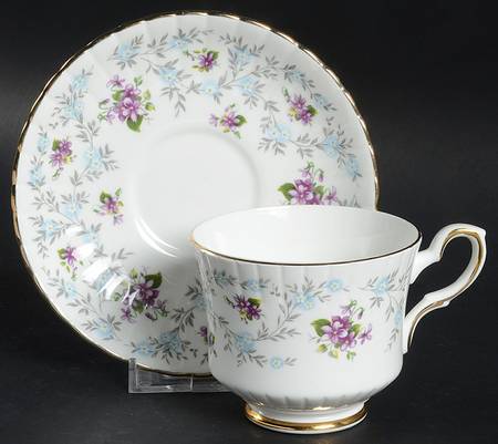 Enchanting Footed Cup & Saucer Set