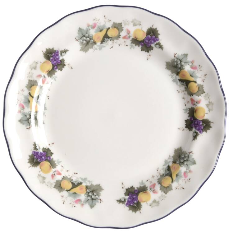 Ravenna (Purple Trim) Bread & Butter Plate