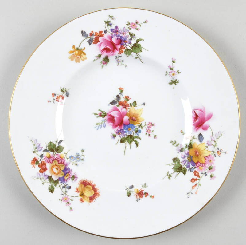 Posie Salad Plate