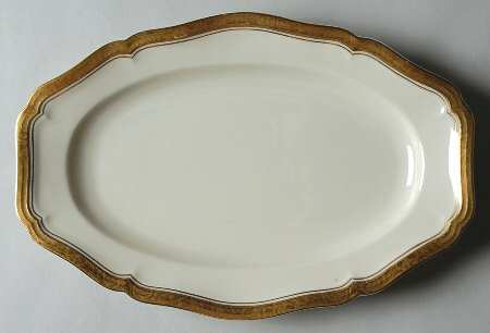 1593 11" Oval Serving Platter