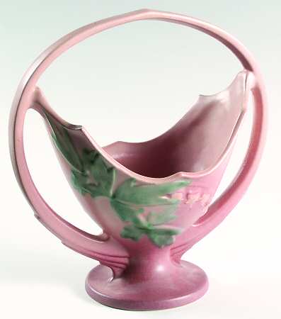 Bleeding Heart Pink 10" Handled Basket