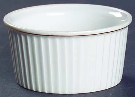 White & Gold Ramekin