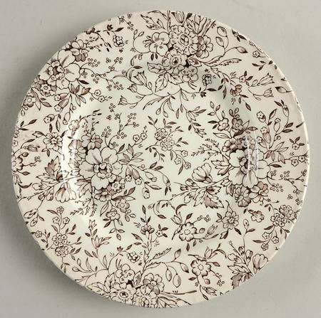 Rosemarie Brown Bread & Butter Plate