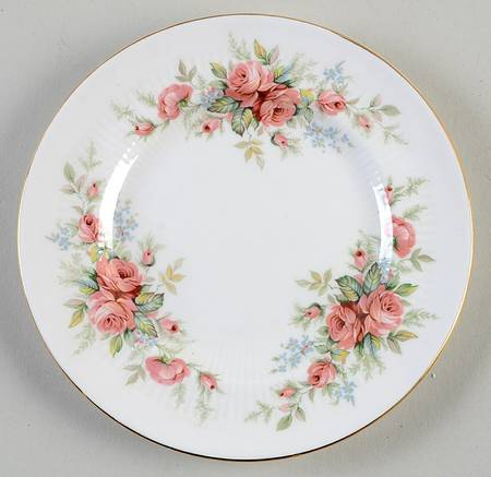 Rambling Rose (Smooth) Bread & Butter Plate