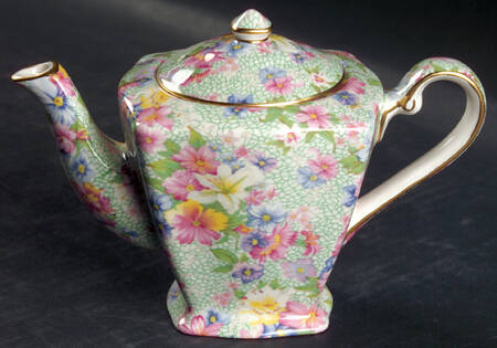Marion (Earthenware, Circa 1995) Individual Teapot & Lid