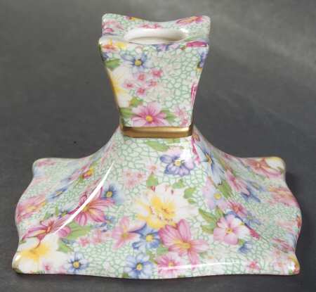 Marion (Earthenware, Circa 1995) Single Light Candlestick