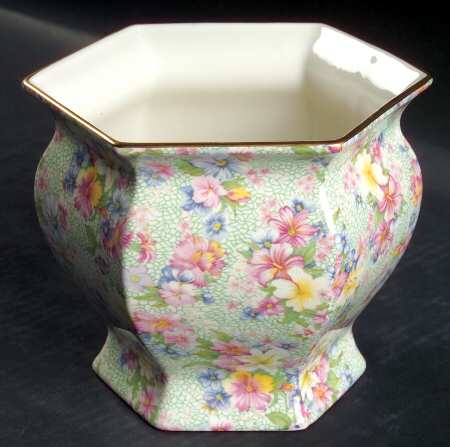 Marion (Earthenware, Circa 1995) 5" Octagonal Planter