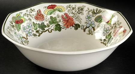 Indian 9" Round Vegetable Bowl