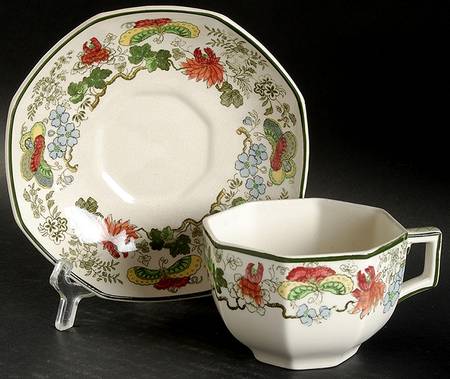 Indian Flat Cup & Saucer Set