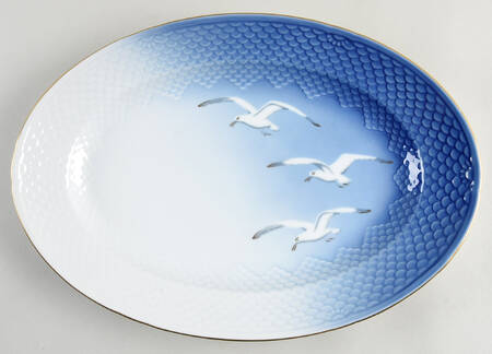 Seagull 15" Oval Serving Platter