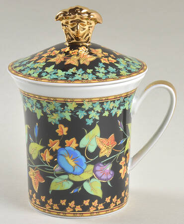 Gold Ivy Mug & Lid (30th Anniversary Backstamp) by Rosenthal - Continental