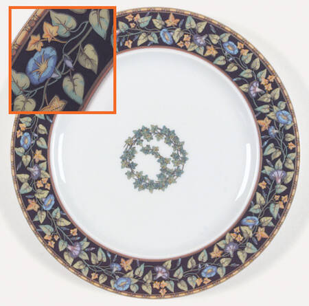 Gold Ivy Salad Plate by Rosenthal - Continental