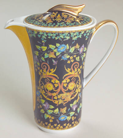 Gold Ivy Mini Coffee Pot & Lid