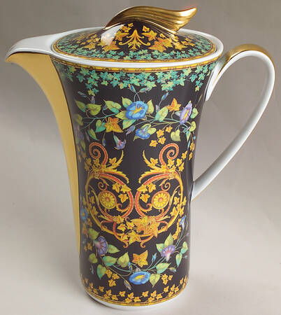 Gold Ivy Coffee Pot & Lid