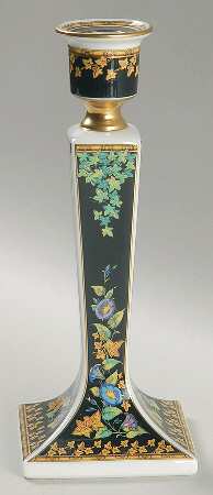 Gold Ivy 8" Tall Candlestick