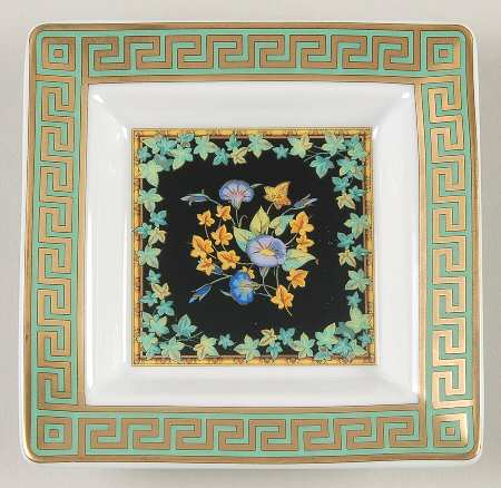 Gold Ivy 3" Square Tray