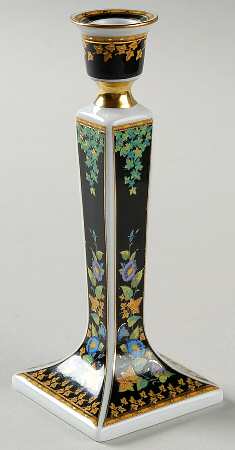 Gold Ivy Small Candlestick