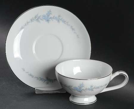 Annbelle Footed Cup & Saucer Set
