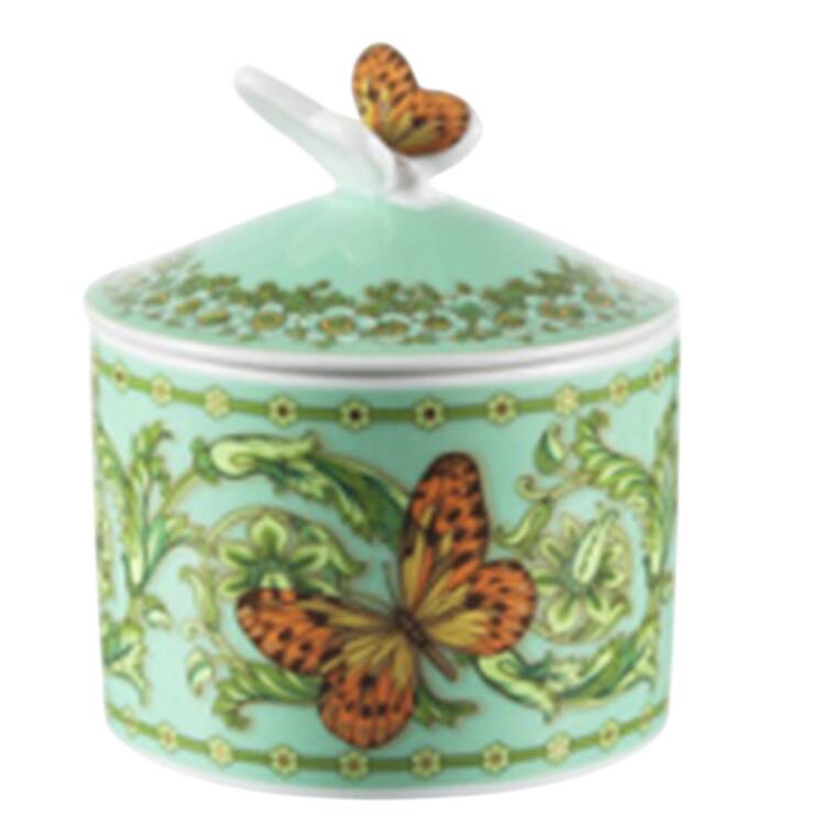 Le Jardin De Versace Lid for 3" Round Box