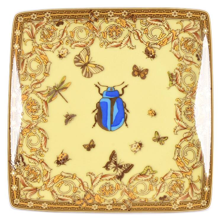 Le Jardin De Versace Square Canape Plate