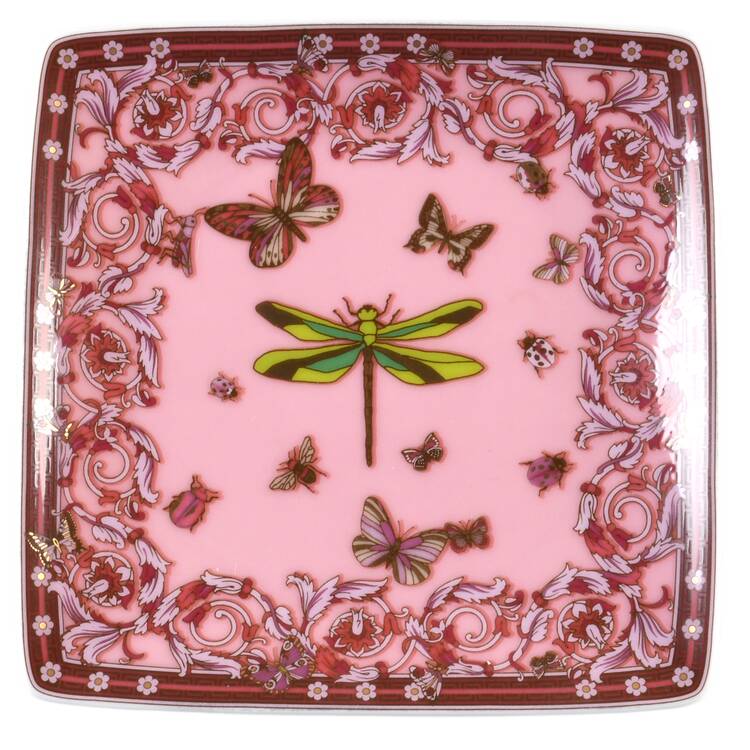 Le Jardin De Versace Square Canape Plate
