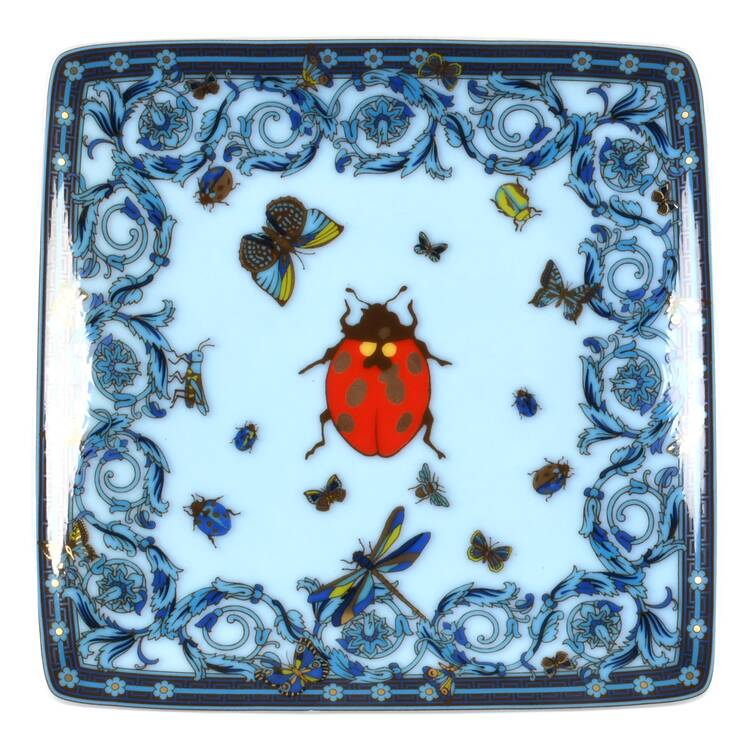 Le Jardin De Versace Square Canape Plate