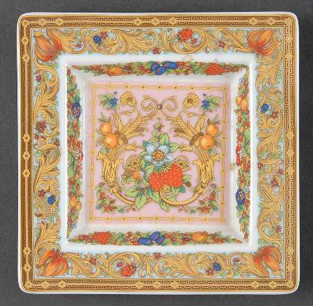 Le Jardin De Versace 5' Square Tray