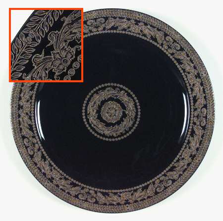 Gold Baroque Service Plate (Charger)