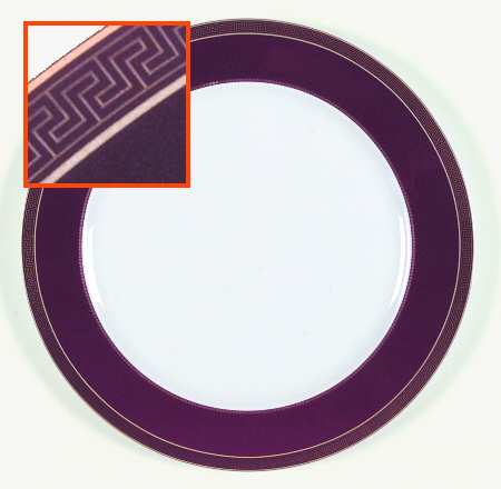 Medaillon Meandre Marron Service Plate (Charger)