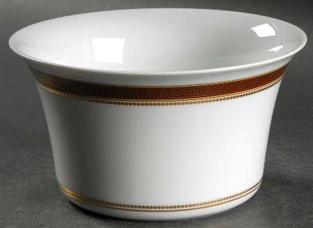 Medaillon Meandre Marron 7" Round Vegetable Bowl