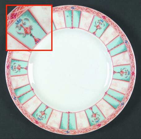 Fresco Accent Salad Plate