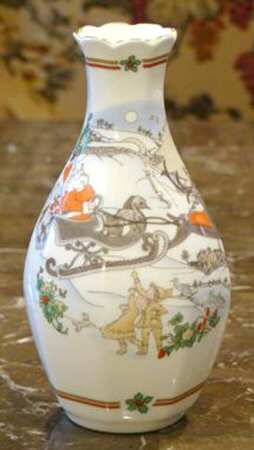 Sleighride 5" Bud Vase