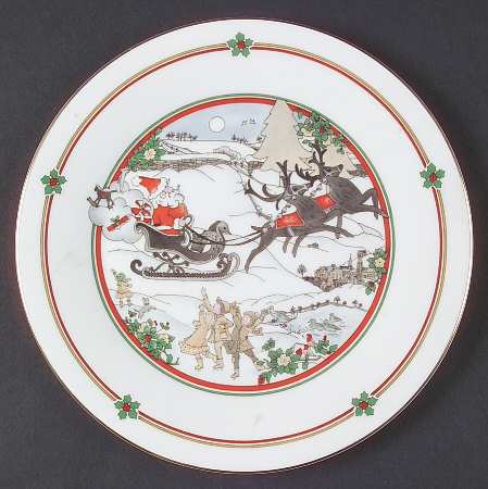 Sleighride Salad Plate