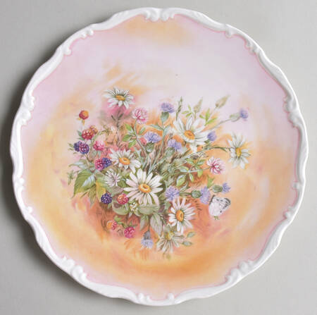 Shakespeares Flowers Salad Plate
