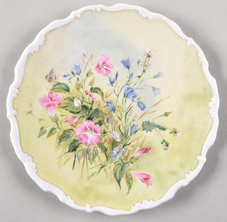 Shakespeares Flowers Salad Plate