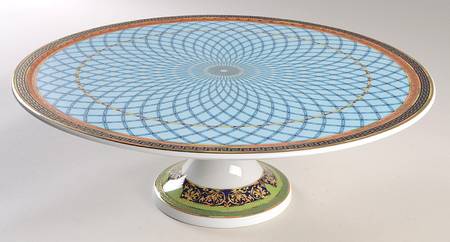 Russian Dream 13" Diameter Pedestal Cake Stand