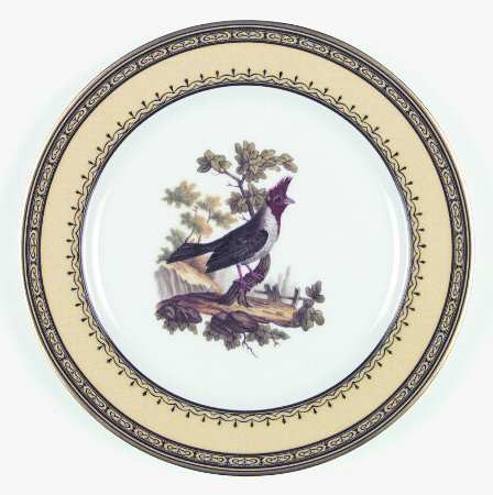 King's Garden Yellow Salad Plate