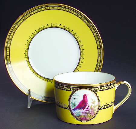 King's Garden Yellow Breakfast Cup & Saucer Set
