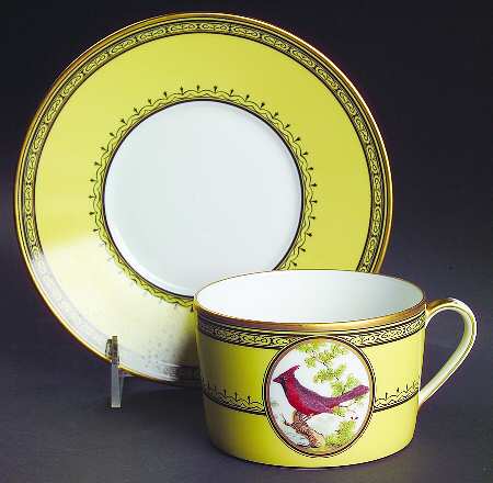 King's Garden Yellow Breakfast Cup & Saucer Set