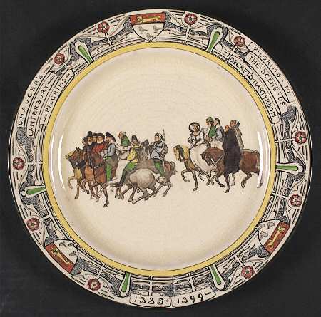 Canterbury Pilgrims by Royal Doulton
