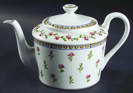 Histoire De Roses Teapot & Lid
