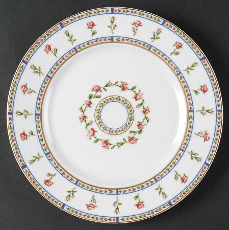 Histoire De Roses Dessert Luncheon Plate