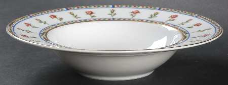 Histoire De Roses Rim Soup Bowl