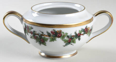 The Holly and The Ivy Sugar Bowl No Lid
